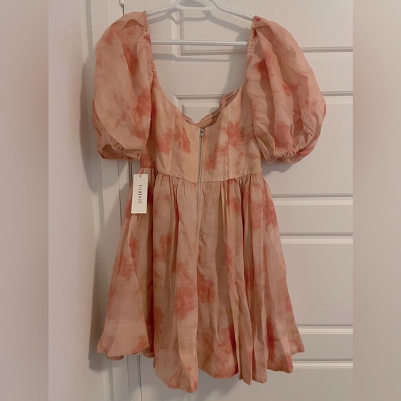 Bardot Kiah Corset Mini Dress in Orange Floral US6 - Picture 4 of 6